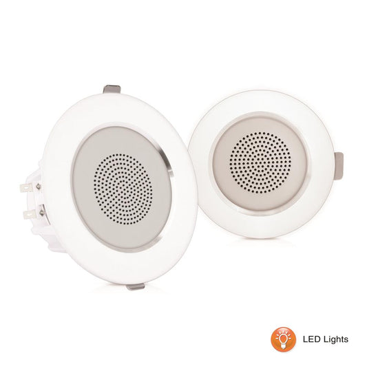 product image number 1 for Pyle 3.5’’ Led Home In-Wall/Ceiling Speakers