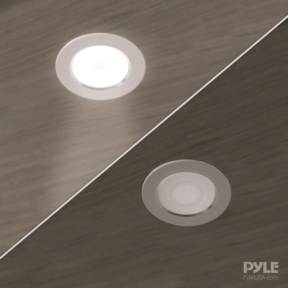 product image number 7 for Pyle 4.0’’ Led Home In-Wall/Ceiling Speakers