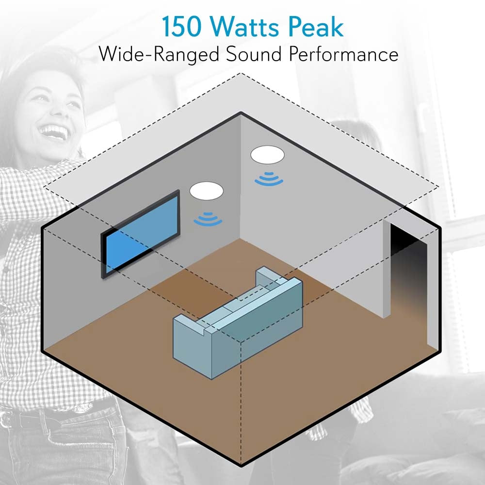 product image number 5 for Pyle 8.0'' In-Wall / Ceiling Speaker System