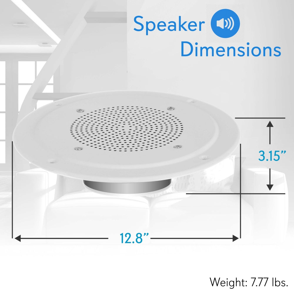 product image number 6 for Pyle 8.0'' In-Wall / Ceiling Speaker, 100V