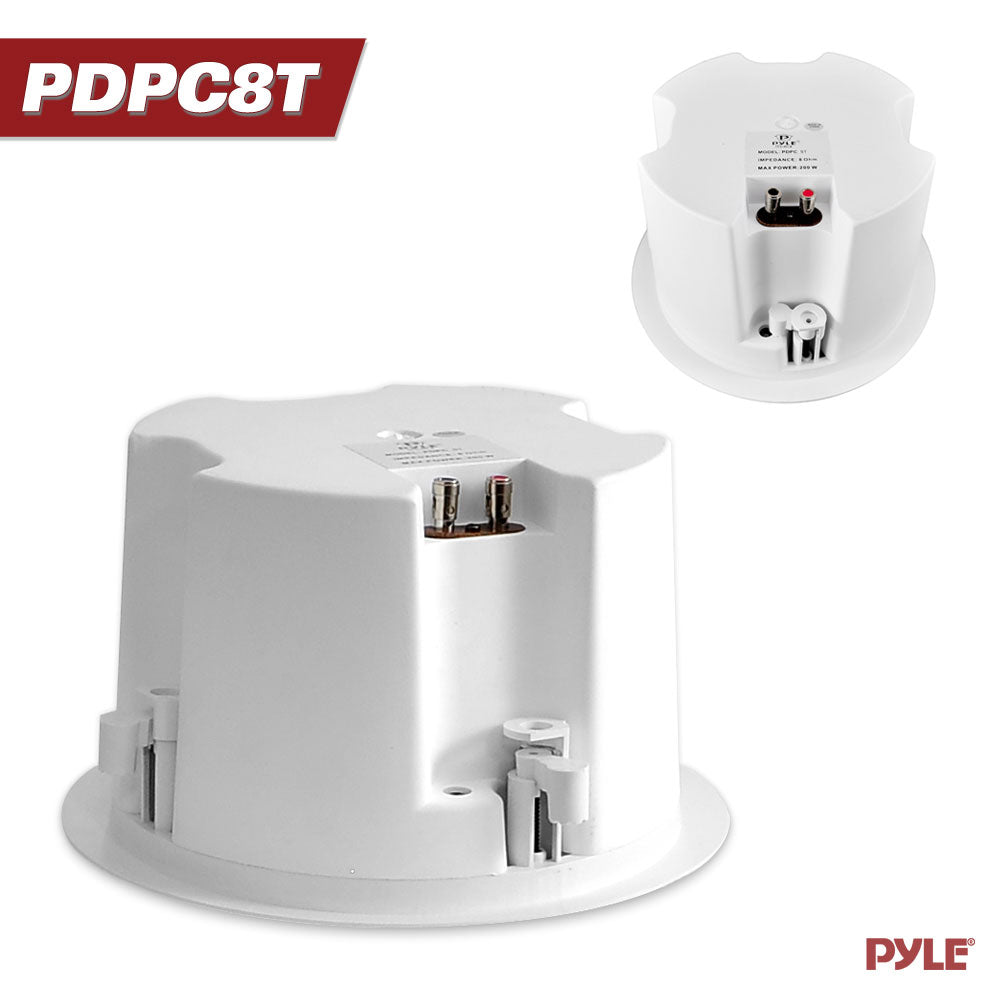 product image number 3 for Pyle 8.0'' In-Wall / Ceiling Speaker, 70V