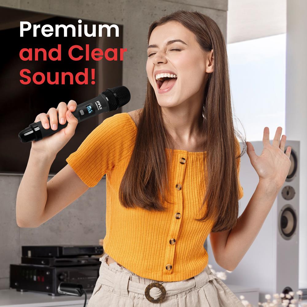 product image number 5 for Pyle Universal Uhf Wireless Microphone
