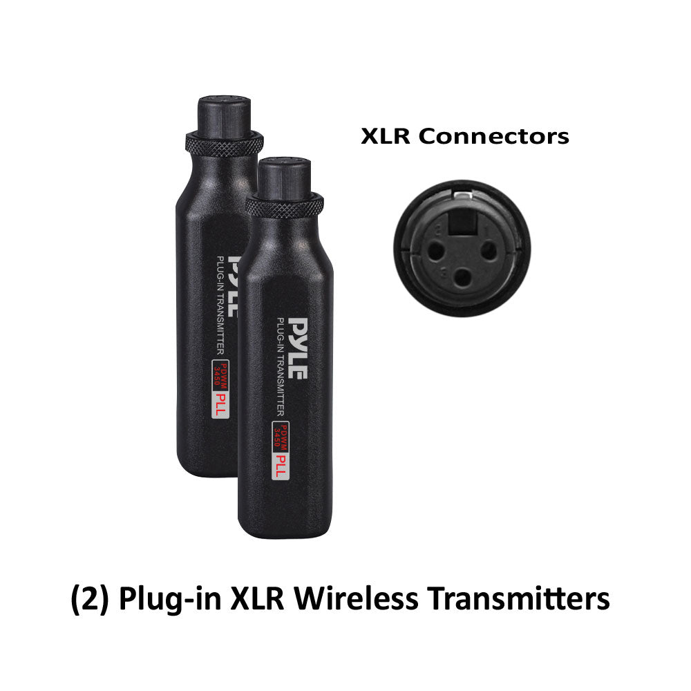 product image number 4 for Pyle 2-Ch. Wireless Microphone System