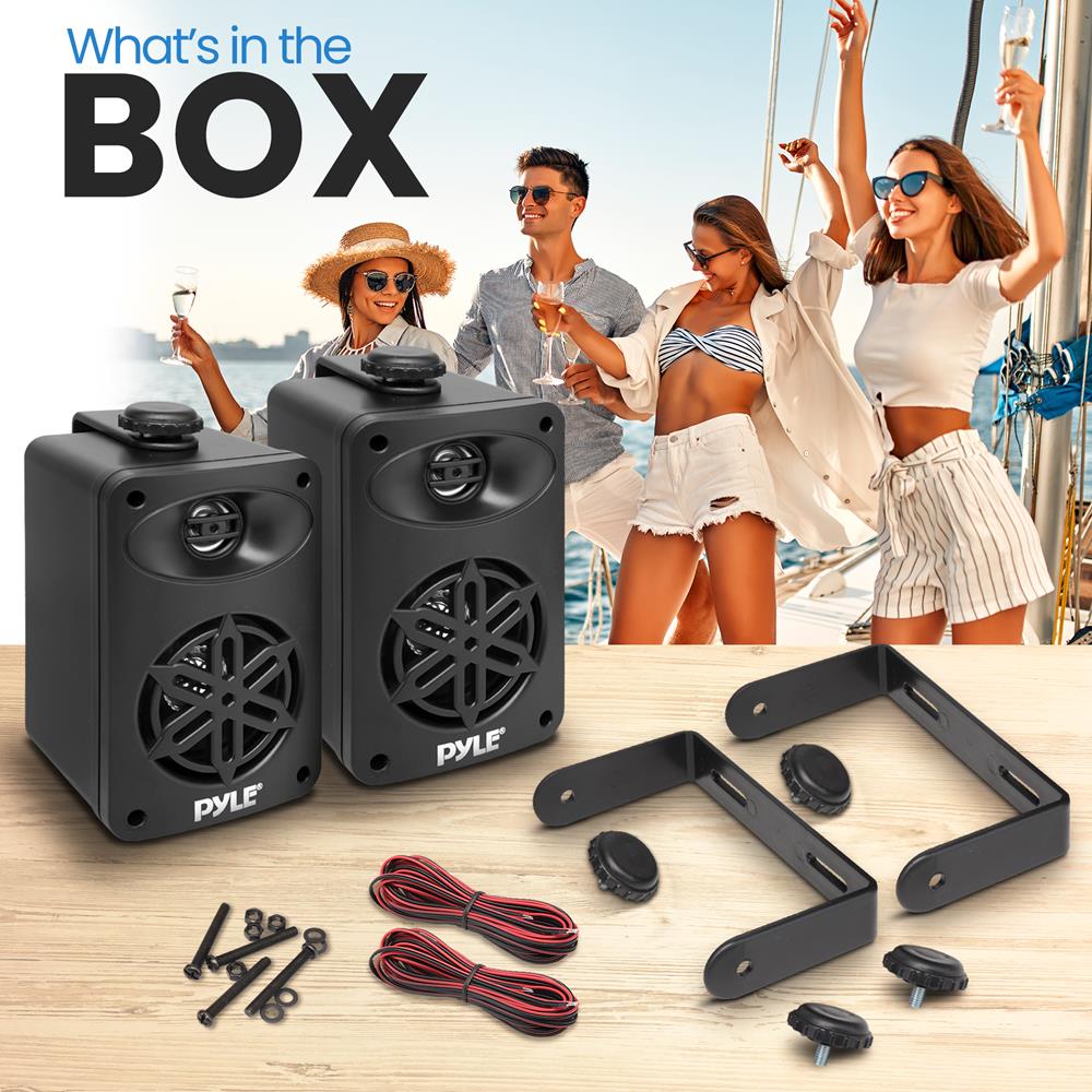 product image number 2 for Pyle 2-Way Indoor/Outdoor Speaker System