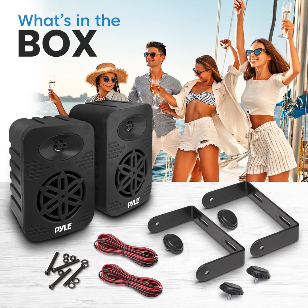 product image number 2 for Pyle 2-Way Indoor/Outdoor Speaker System