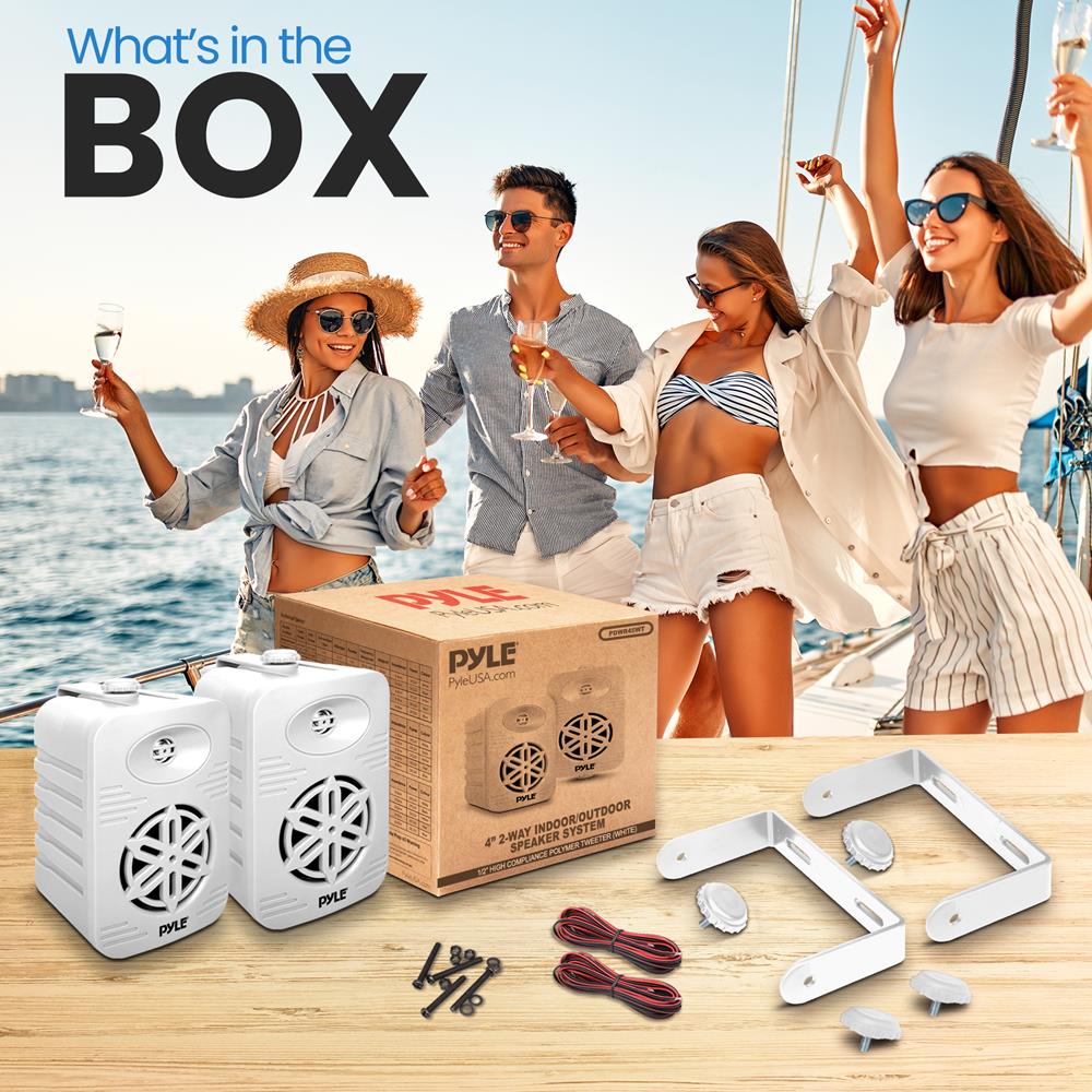 product image number 2 for Pyle 2-Way Indoor/Outdoor Speaker System