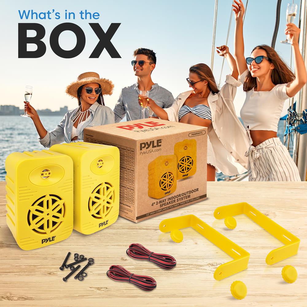 product image number 2 for Pyle 2-Way Indoor/Outdoor Speaker System