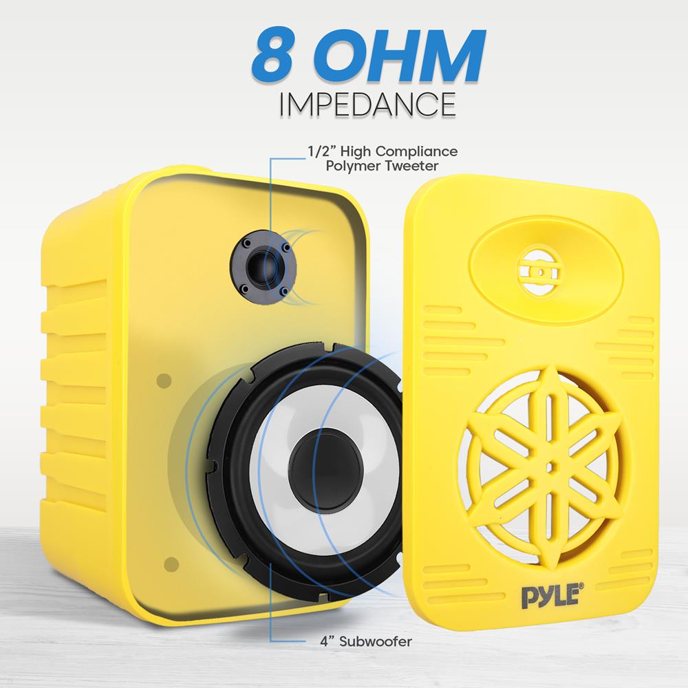 product image number 5 for Pyle 2-Way Indoor/Outdoor Speaker System