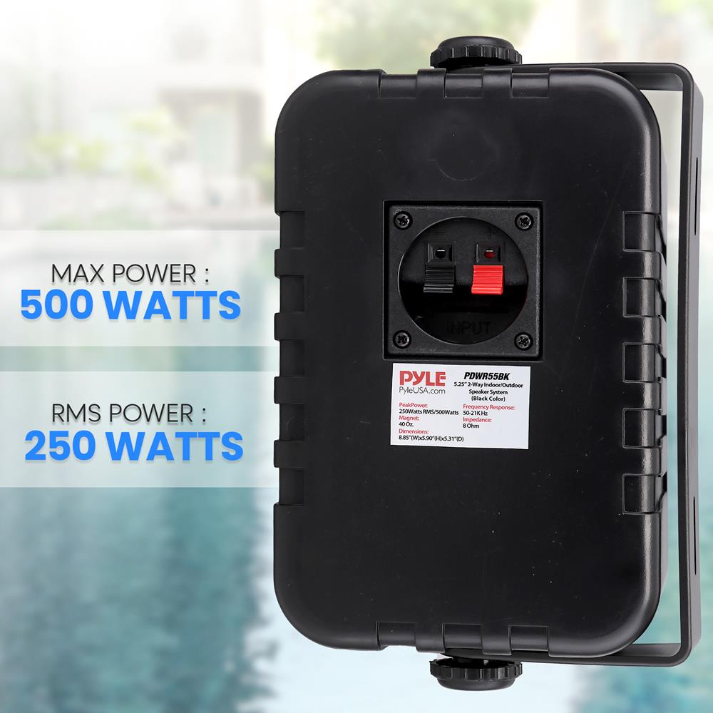 product image number 6 for Pyle 2-Way Indoor/Outdoor Speaker System