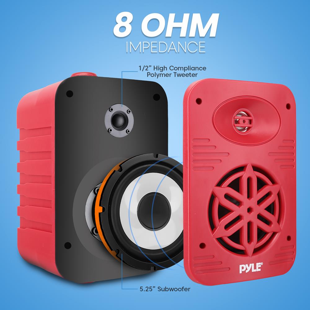 product image number 5 for Pyle 2-Way Indoor/Outdoor Speaker System