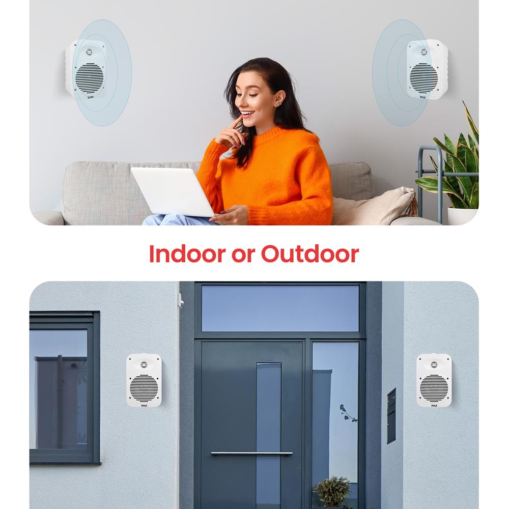product image number 4 for Pyle 2-Way Indoor/Outdoor Speaker System