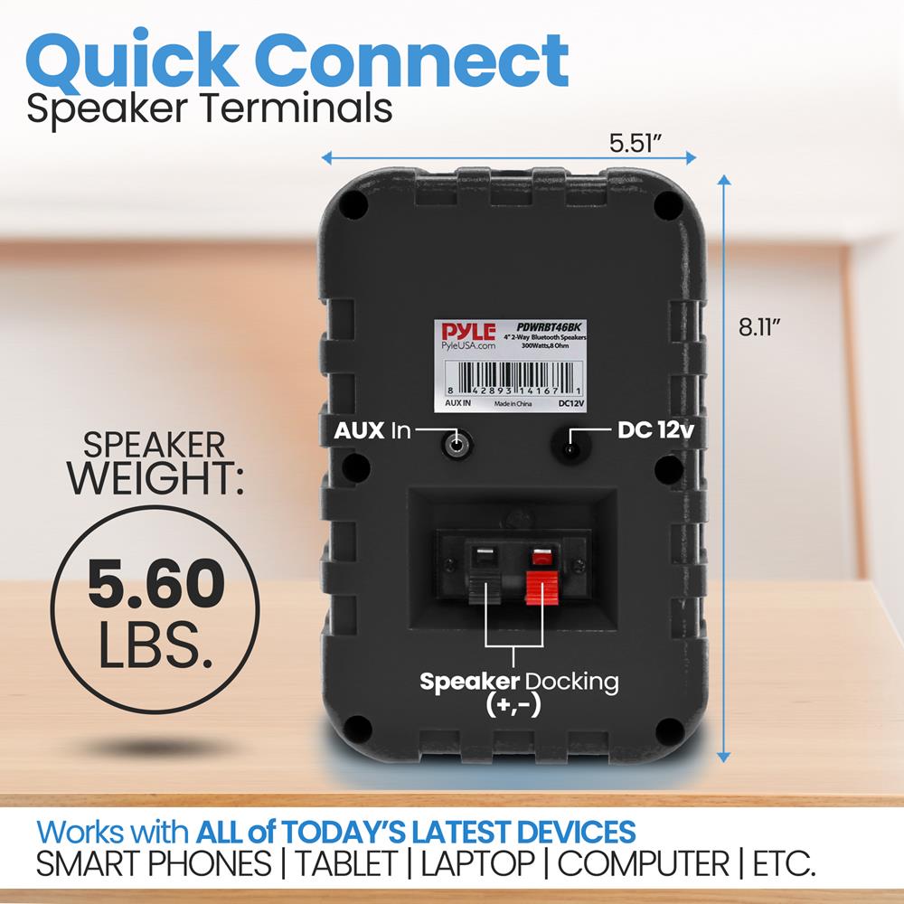 product image number 6 for Pyle Wireless Bt Streaming Speaker System