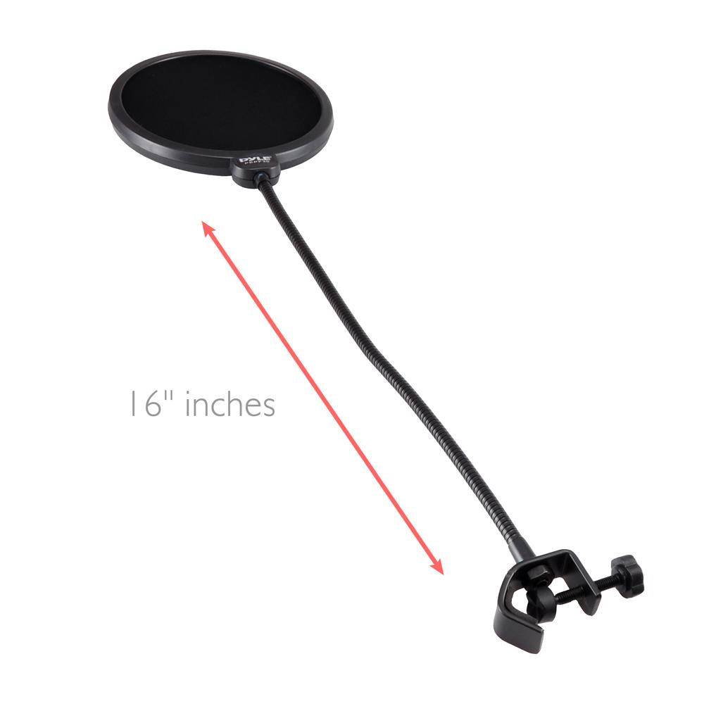 product image number 4 for Pyle Studio Microphone Pop Filter