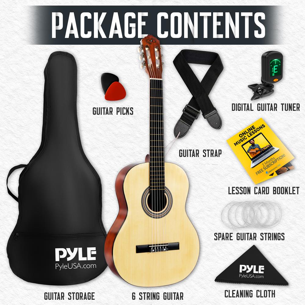 product image number 7 for Pyle Classic Guitar Kit