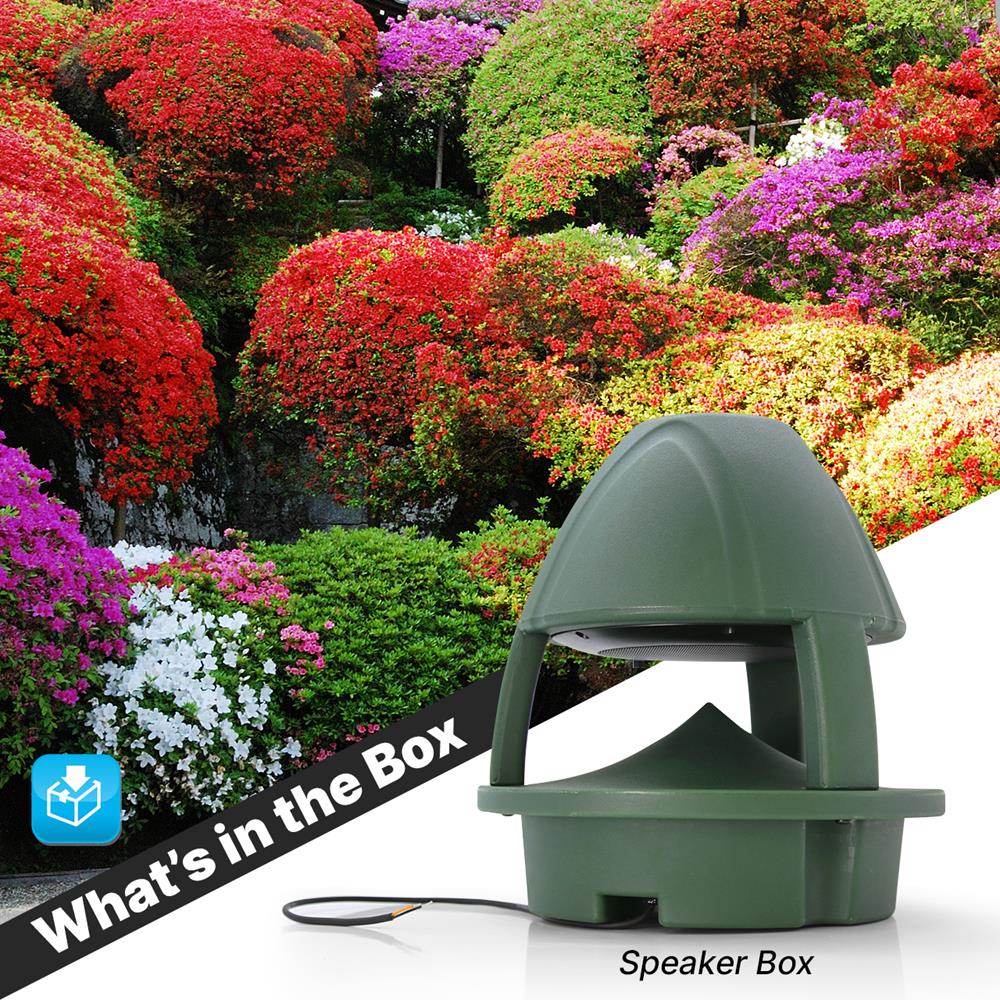 product image number 2 for Pyle Outdoor Garden Speaker