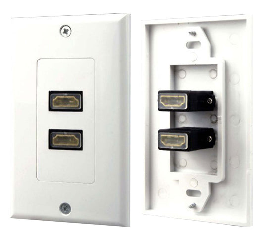 product image number 1 for Pyle Dual Hdmi Wall Plate