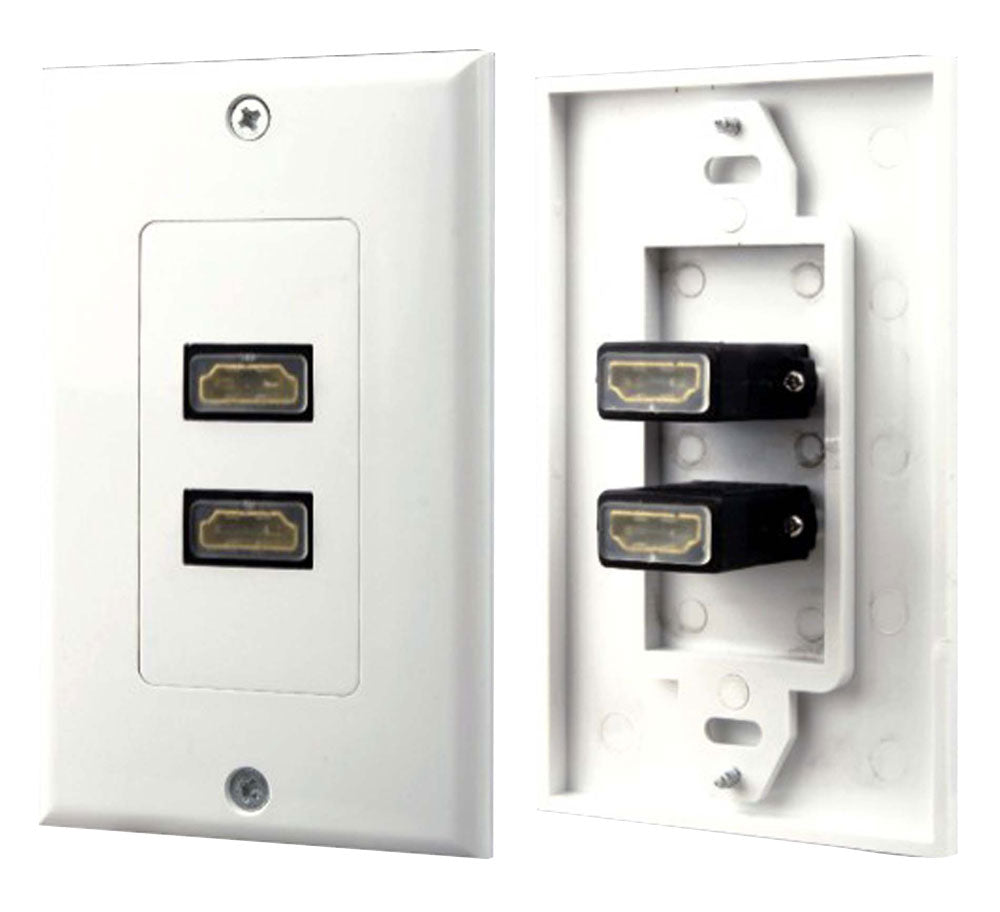 product image number 1 for Pyle Dual Hdmi Wall Plate