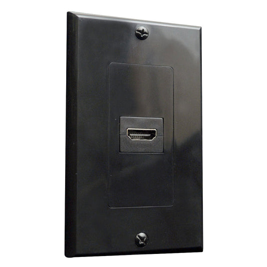 product image number 1 for Pyle Single Hdmi Wall Palte 90 Degree Exit Po