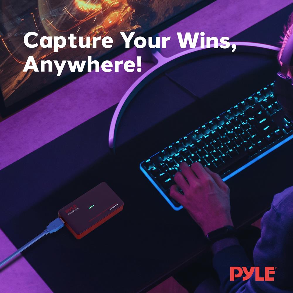 product image number 7 for Pyle Live Stream Video Capture Device