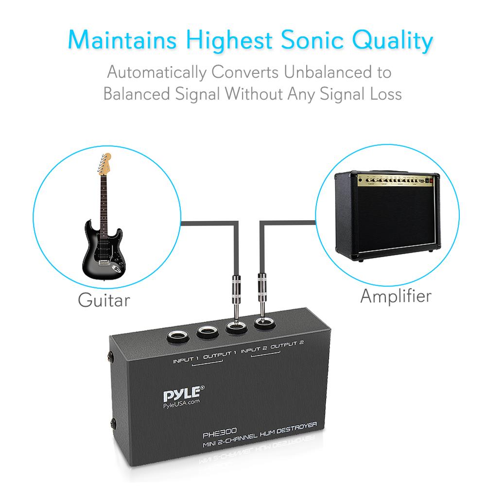 product image number 5 for Pyle 2-Ch. Hum/Noise Destroyer