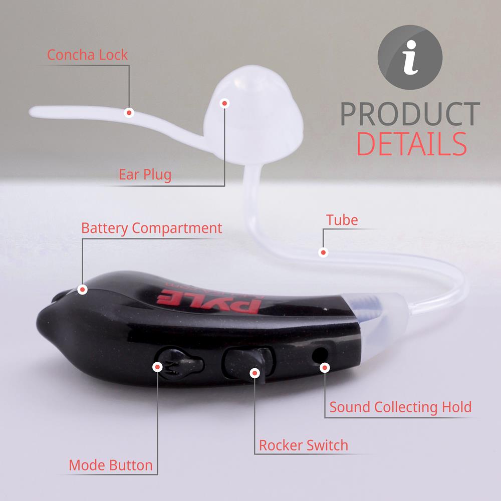 product image number 3 for Pyle Ear Hearing Assistance Aid