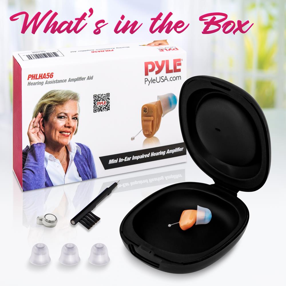 product image number 8 for Pyle Mini In-Ear Hearing Amplifier