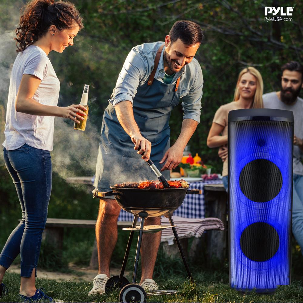 product image number 8 for Pyle Dual 12” Portable Pa Party Speaker