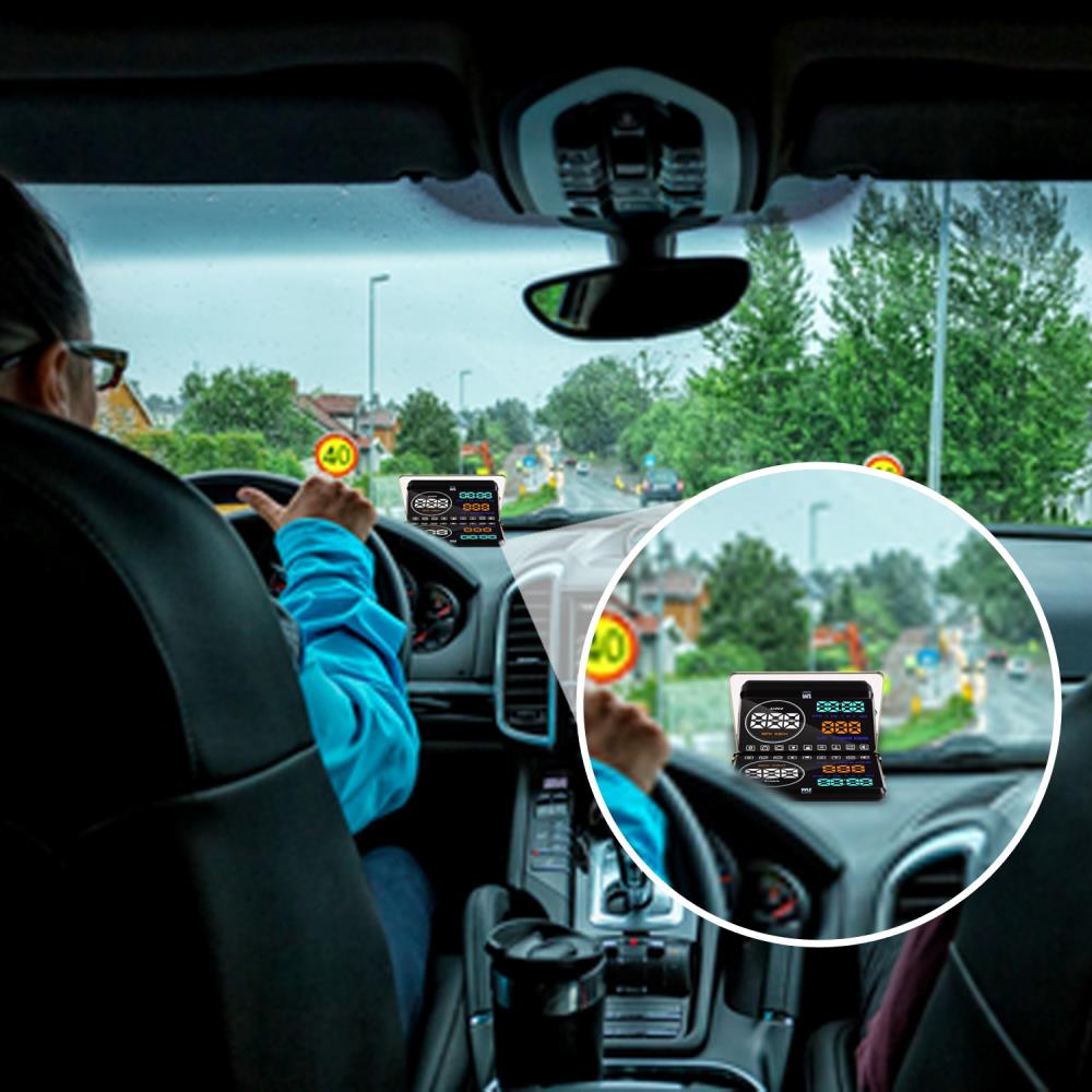 product image number 7 for Pyle Vehicle Speed & Diagnostic Hud Monitor