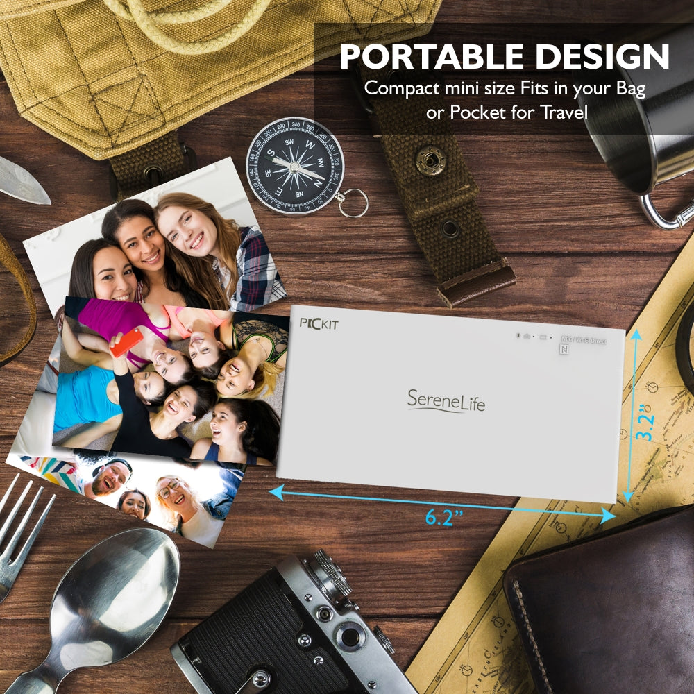 product image number 8 for SereneLife Smartphone Instant Photo Printer