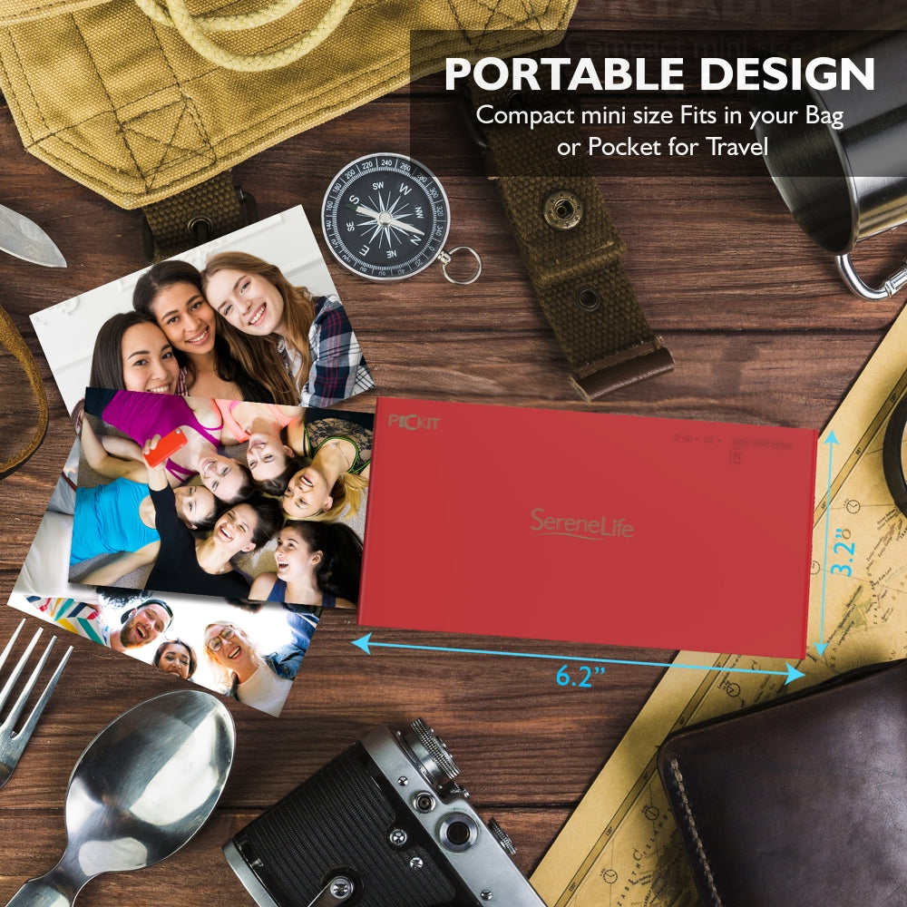 product image number 8 for SereneLife Smartphone Instant Photo Printer