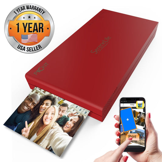 product image number 1 for SereneLife Smartphone Instant Photo Printer