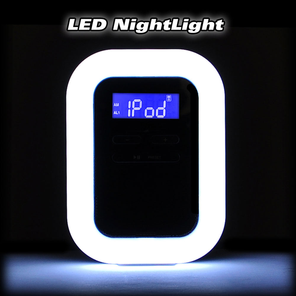 product image number 3 for Pyle Alarm Clock Radio Night-Light