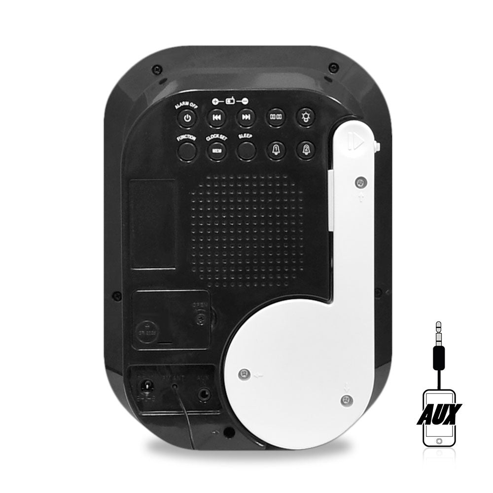 product image number 4 for Pyle Alarm Clock Radio Night-Light
