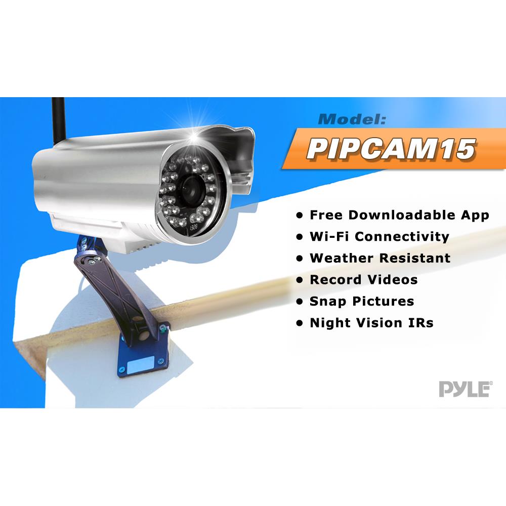 product image number 5 for Pyle Weatherproof Outdoor Ip Camera