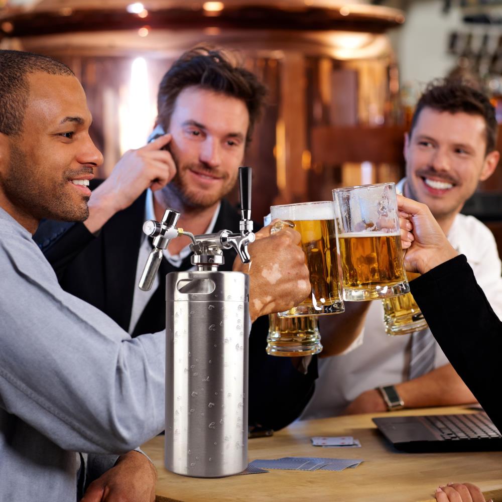 product image number 6 for NutriChef Homebrew Mini Keg System, 128 Oz.