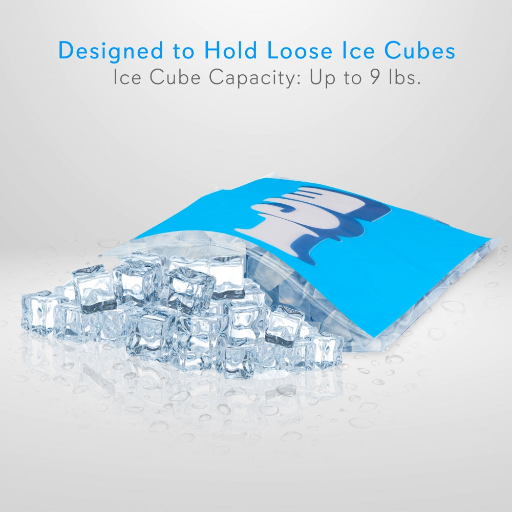 product image number 2 for NutriChef Ice Bags / Ice Cube Cold Pack Pouches