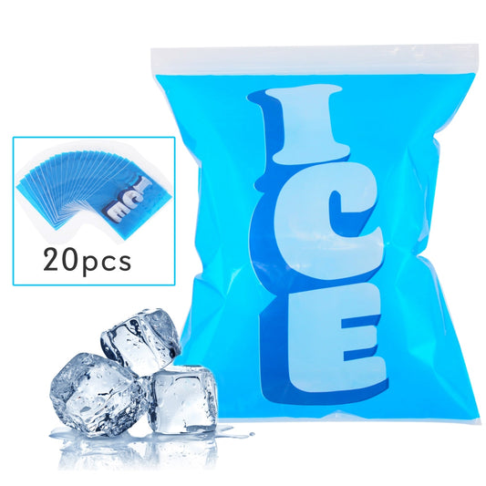 product image number 1 for NutriChef Ice Bags / Ice Cube Cold Pack Pouches