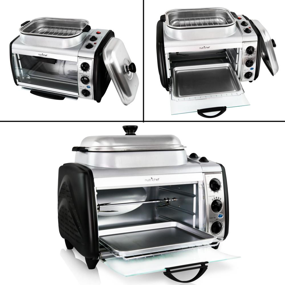 product image number 2 for NutriChef Dual Oven Rotisserie & Roast Cooking