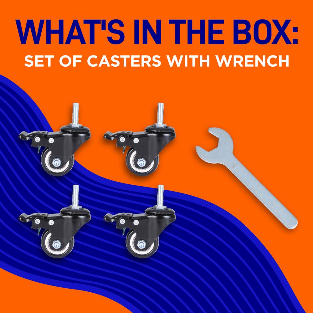 product image number 6 for Pyle Heavy Duty Swivel Caster