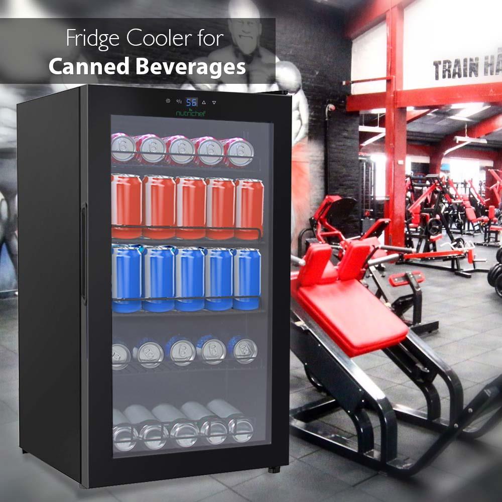 product image number 6 for NutriChef Compact Beverage Fridge Cooler