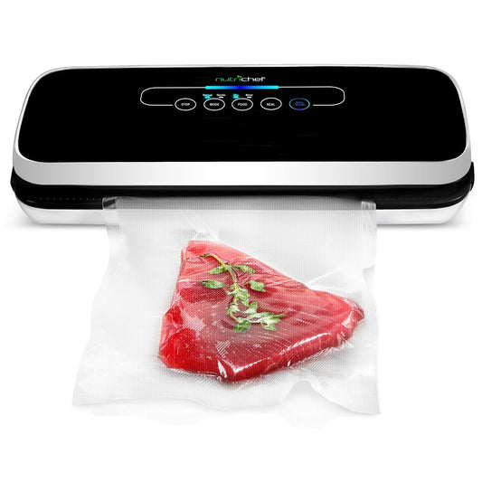 Food Vacuum Sealer - Extends Shelf Life, High Suction, LED Touch Controls