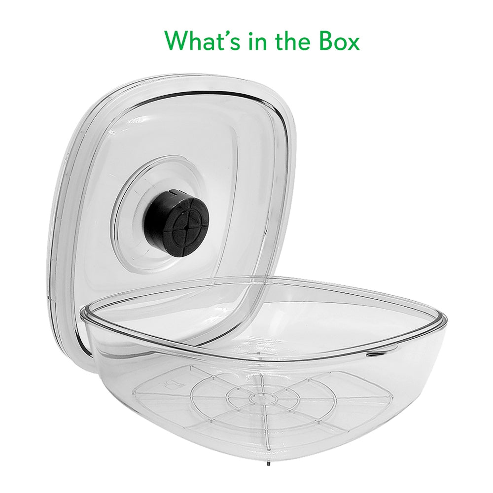 product image number 5 for NutriChef Vacuum Sealer Bowl Container, 2 Liter