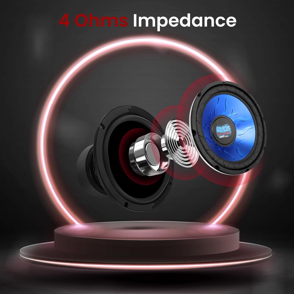 product image number 4 for Pyle 10'' Car Subwoofer 1000 Watt Dvc