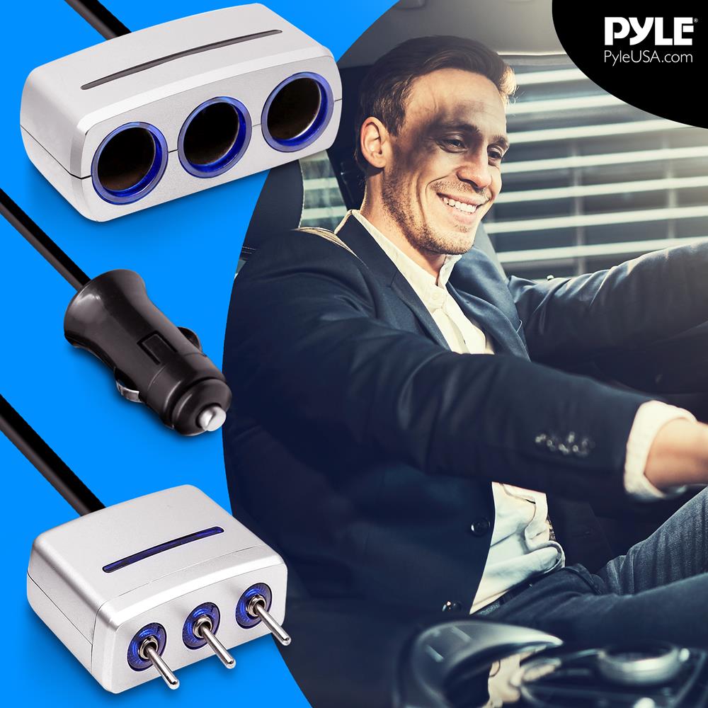 product image number 6 for Pyle Cigarette Lighter Power Multiplier
