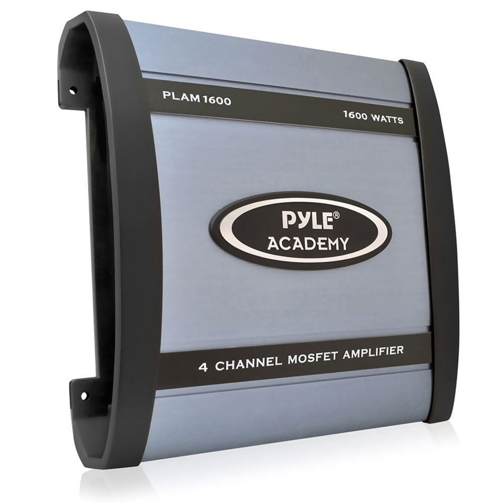 product image number 1 for Pyle 4-Ch. Bridgeable Car Amplifier 1600 Watt