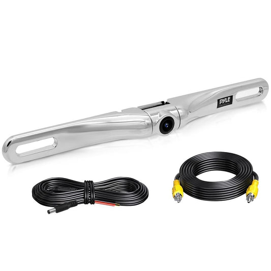 Caméra de recul, étanche, angle large 170° à l'infini, chrome