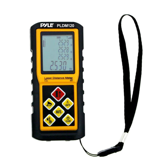 product image number 1 for Pyle Handheld Laser Distance Meter, 180 Feet