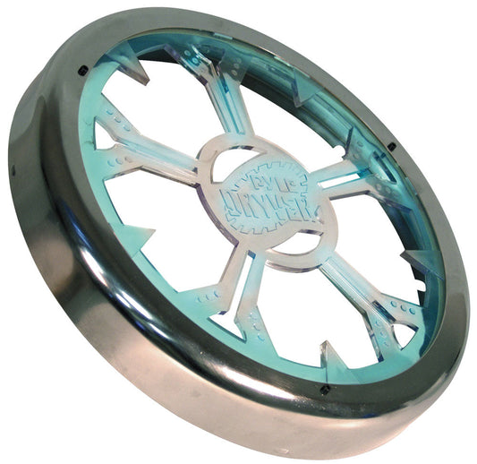 product image number 1 for Pyle 12'' Multi-Color Led Plexi-Woofer Grill