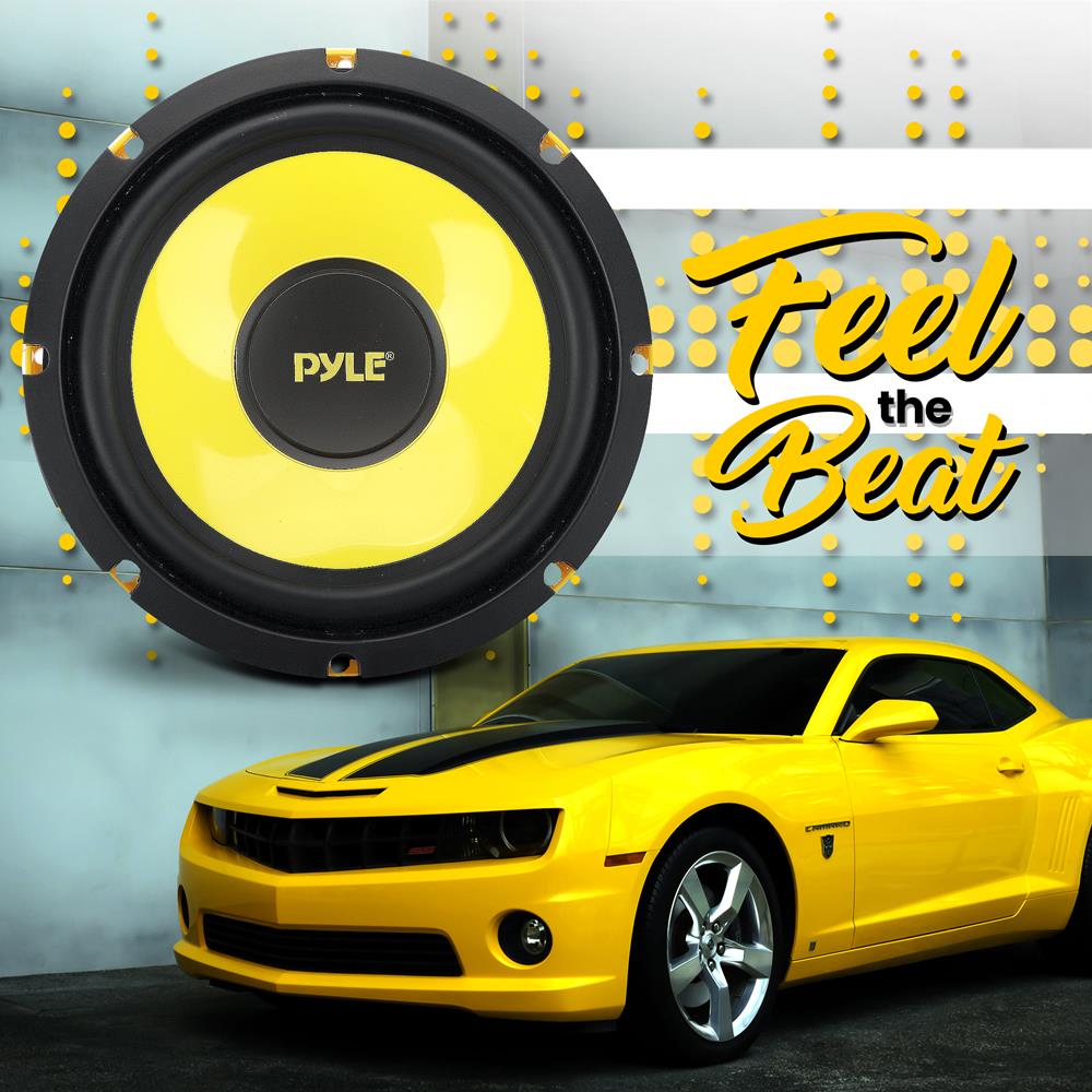product image number 7 for Pyle Component Car Midbass Woofer