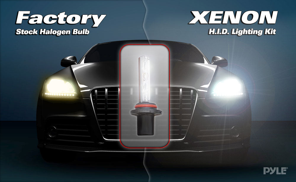 product image number 2 for Pyle 8,000K Single Beam  H10 Hid Xenon Drivin